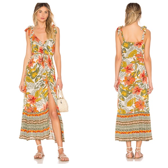 Cleobella Dresses & Skirts - Cleobella Marla Maxi Dress Tropical Indian NEW M